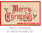 Merry Christmas от Anne Powell LTD