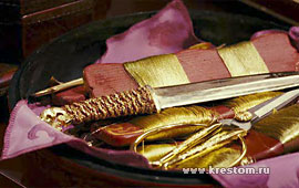 императорская шкатулка для рукоделия, «Проклятие золотого цветка»
