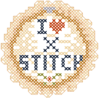 I love X stitch от Janlynn