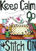 Keep Calm & Stitch On от Bobbie G Designs