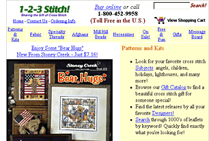 американский магазин 1-2-3 Stitch!